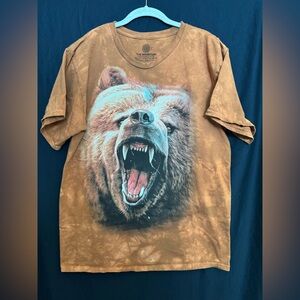 Mountain Grizzly Bear T-Shirt - Large